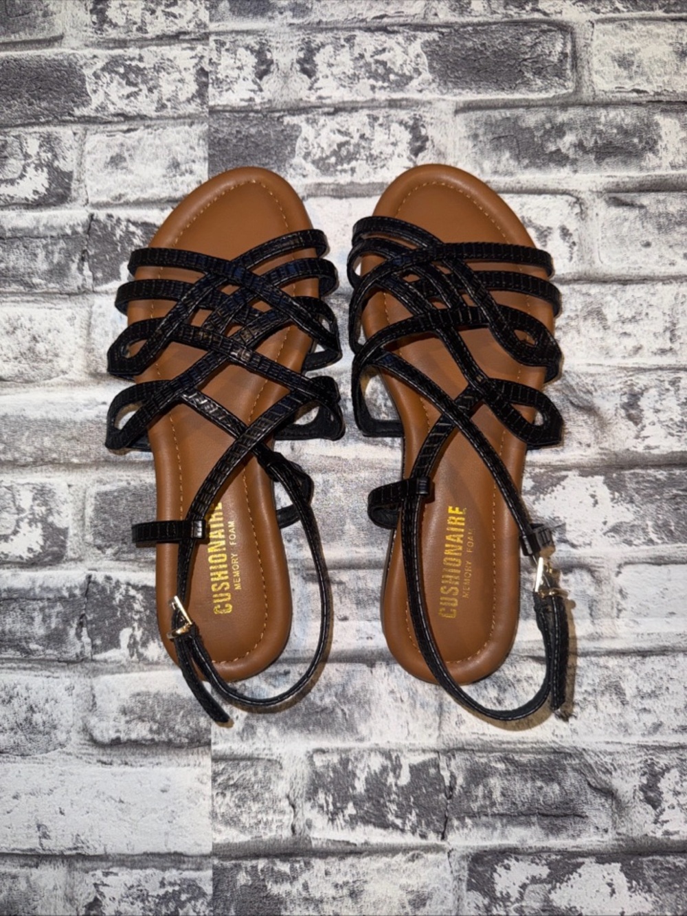 Cushion Air Memory Foam Women’s Sandal Joanna Size 6.5 W NEW - Picture 1 of 10